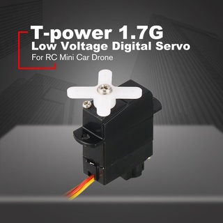 T-power 1.7G de baja tensión Digital Servo JST conector KIT RC Mini coche Drone (3)
