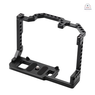 andoer - jaula para cámara de aleación de aluminio con tornillo de 1/4 pulgadas, compatible con canon eos 90d/80d/70d cámara dslr
