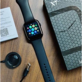 smartwatch x7 con monitor de prensa la tarjeta aca con vista artística y frequ ncia touch complex pantalla táctil completa deportes