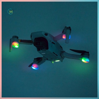 prometion - luz de vuelo nocturna universal para mavic air 2/ mavic mini/ spark/ mavic air/ mavic 2/ mavic pro/ phantom 3/ 4 drone