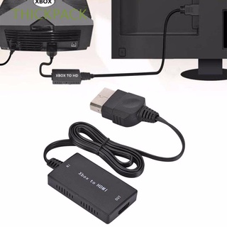 THICKPACK Soporta HDMI 1080P / 720P Convertidor de Xbox a HDMI para Xbox original Adaptador compatible con Xbox a HDMI Adaptador Xbox a HDMI Monitor Proyector HD para computadora portátil Conectarse a HDTV Cable de Xbox a HDMI/Multicolor