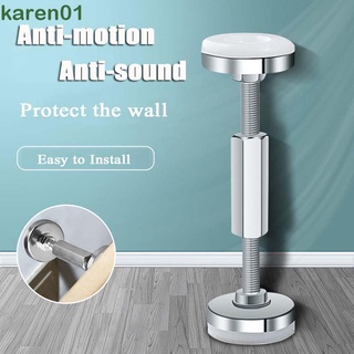 karen01 - 2 tapones para cabecero de cama, fácil de instalar, estabilizador, soporte telescópico, soporte fijo, antivibración, marco de cama ajustable, soporte fijo