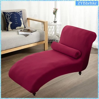 chaise lounge cubierta lavable sofá fundas chaise lounge cubierta estiramiento chaise silla cubre para exterior interior (9)