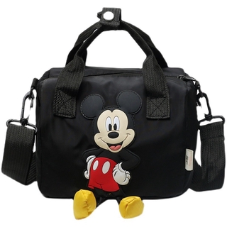 2021New moda Mickey niños bolso bolso de los hombres y las mujeres de un hombro Crossbody bolso Mickey Mouse