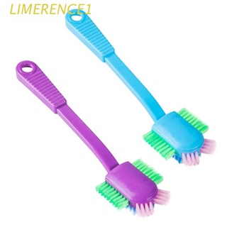 LIME Portable Shoes Cleaning Tools Long Handle Shoe Brush Sneakers Washing Brushes Household Cleaner