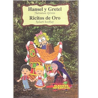 Hansel Y Gretel + Ricitos De Oro / Libro Ilustrado Infantil