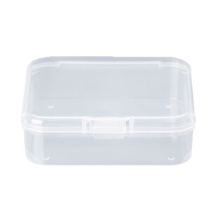 gumu cuadrado de plástico transparente joyería cajas de almacenamiento de cuentas artesanía caso contenedores (6)