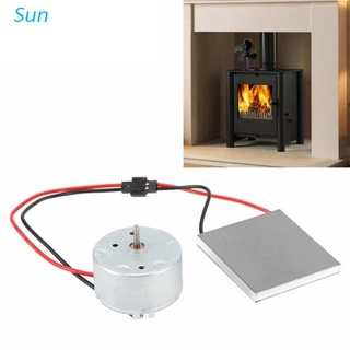 Chimenea Solar Ventilador Calentador Piezas Generador De Hoja Conjunto Para Estufa Quemador (1)