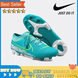 Nike botas de fútbol al aire libre Mercurial CR7 zapatos de fútbol pero bola sepak profesional Kasut bola