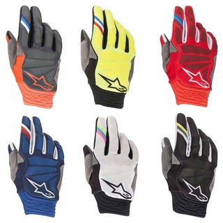 Alpinestar 6-color motorcycle outdoor riding gloves driving gloves sweat-absorbent wear-resistant shock absorption non-slip
