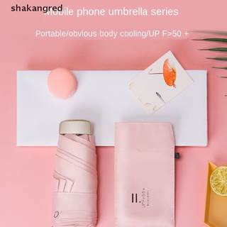 [shakangred] Sun umbrella mini umbrella pocket sun protection UV protection umbrella