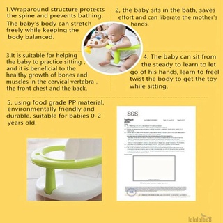 Laa8-baby - silla de baño de seguridad plegable, multifuncional portátil, diseño envolvente, asiento antideslizante (8)