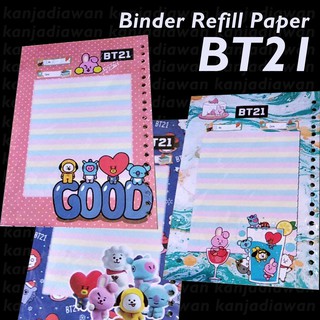 Binder BTS contenido BT21 KPOP binder