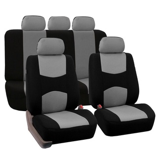 *ldy - funda universal para asiento de coche, 9 piezas, cómodo asiento de tela (1)