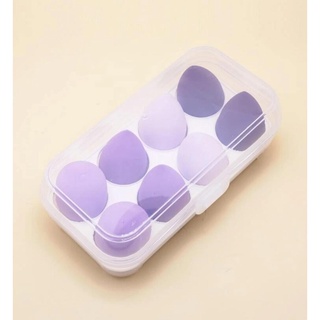Caja de esponjas para maquillaje/ herramientas de maquillaje/ esponjas y aplicadores