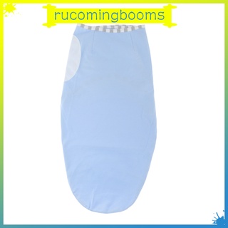[rucomingbooms] bebé recién nacido envolver manta saco de dormir con sombrero (8)