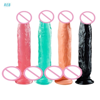 REB Realistic Penis 12 inch Big Dildo With Suction Cup Anal Plug Adult Sex Toys for Women Men Masturbation