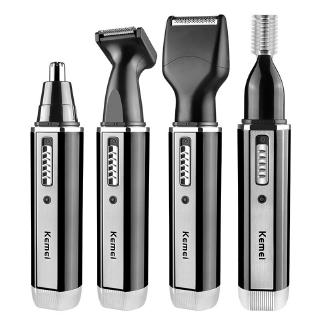 4in1 Electric Ear Nose Trimmer USB Men's Shaver Rechargeable Hair Removal Eyebrow Trimer Safe Lasting Face Care Tool