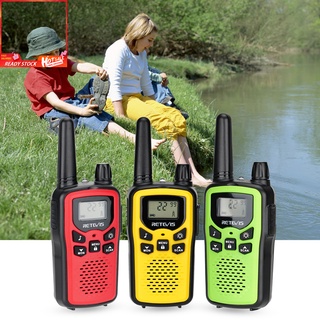 A 22 Channel Capacity Children Walkie Talkie 0.5W Flashlight Design Children Walkie Talkie Easy to Operate for Outdoors