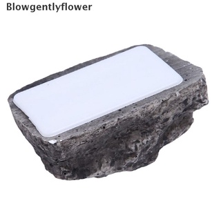 blowgentlyflower - llave de repuesto para casa, caja de seguridad, piedra de roca, caja de bgf