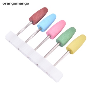 orangemango 5 piezas brocas de uñas cutículas de manicura máquina cortador de uñas archivo de lima herramienta de pulido mx (1)