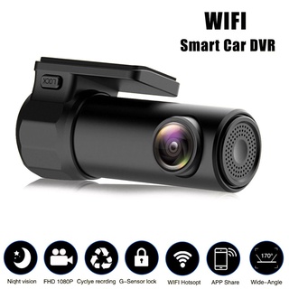 170° WIFI 1080P Car DVR Dash Camera Video Recorder Night Vision Android IOS ☆WeCynthiaAmo