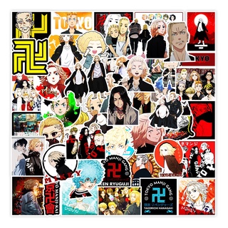 50PCS New Anime Tokyo Revengers Stikers Anime Manjiro Sano Ken Ryuguji Mikey For Phone Decal