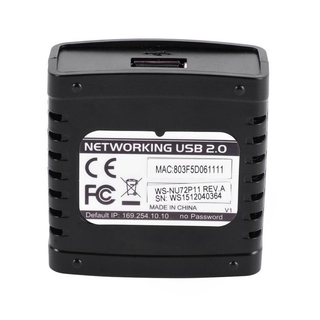 USB 2.0 LRP servidor de impresión compartir un LAN Ethernet impresoras de red adaptador de alimentación con enchufe de ee.uu. (3)