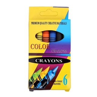 Crayones 6 piezas Creatividad Premium