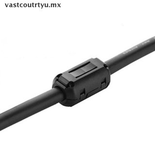 VAST 3pc Ring Core Ferrite Bead Clamp Choke Coil EMI RFI Noise Filter Clip Snap Cable . (5)