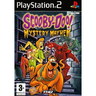 Cassette de dvd PS2 Scooby-Doo! Misterio caos