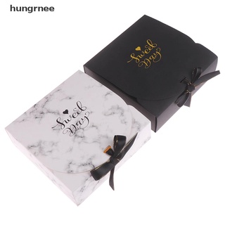 Hungrnee Creative Marble Style Gift box Kraft Paper DIY Candy box Valentine's Day Gift MX (5)