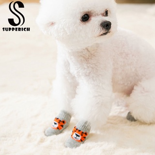 supperich calcetines casuales para mascotas/calcetines para gatitos/calcetines cálidos para invierno/calcetines calientes para mascotas
