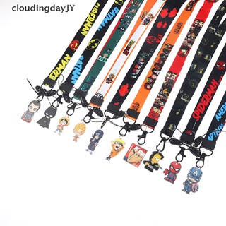 [CloudingdayJY] Anime Super Hero Phone Strap Lanyard Keychain Phone Charm Chain Anti-lost Decor Popular Goods