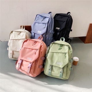 Versión coreana japonesa de alta capacidad escolar mochila escolar