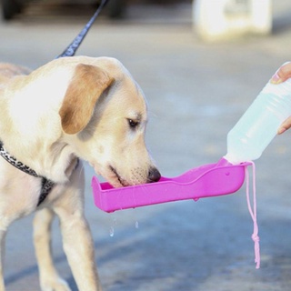 CHECA botella de agua para mascotas/ dispensador de agua portátil/ bebedero / portable