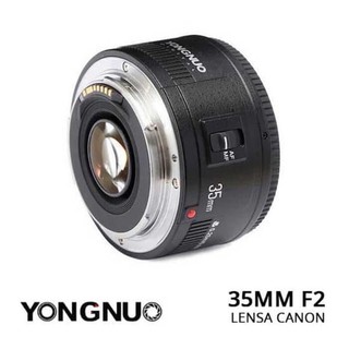 (Lensa) Yongnuo Yn35mm F2 para Canon - Yongnuo - lente de gran angular de 35 mm