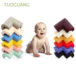 TUOGUANG Fashion Cushion Thicken Edge Protectors Bumper Cover 4 Pcs Safety Soft Protection Table Corner/Multicolor