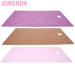 Uukendh sábana de cama transpirable impermeable fibra de poliéster masaje Coverlet para salón de belleza 200x115cm