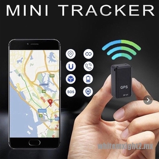 {white} gf07 mini rastreador de coche gps en tiempo real localizador de dispositivos de vehículo (1)