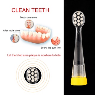 2pzas cepillo de dientes de repuesto eléctrica para niños seago sg-811