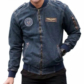 Rocafela Original Bomber Jeans chaquetas - chaquetas vaqueros de hombre - chaquetas de motocicleta - chaquetas de hombre