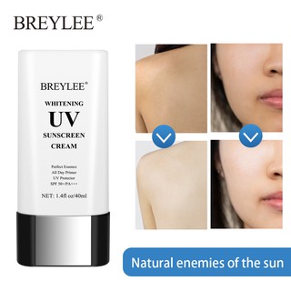 BREYLEE crema protector solar SPF50 PA+++ blanqueamiento UV 1.4f1 oz/40ml