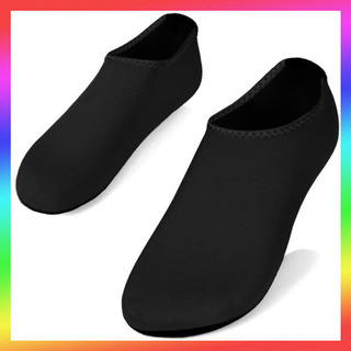 Mwsc zapatos de playa Slip On Aqua Beach zapatillas talla L - XH8002 - negro