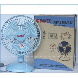 Sanex - ventilador de mesa (6 pulgadas, 6 pulgadas, ventilador de escritorio)