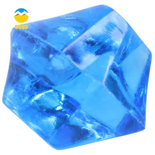 150 pzas De adorno De piedra Azul Irregular De Cristal Xdbr3