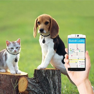 Rastreador inteligente GPS para mascotas, Mini localizador Bluetooth Anti perdido, rastreador de perros y gatos, cartera de coche, buscador de llaves, accesorios de Collar para mascotas