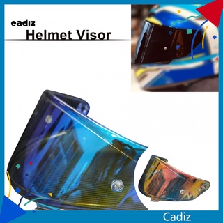 Cadi PC casco de vidrio cara completa REVO casco de motocicleta lente de vidrio protector