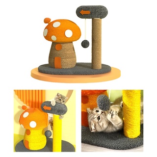 lindo sisal gatito escalada marco mascota actividad juego divertido para gatito y gato pequeño
