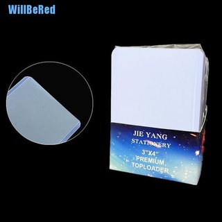 [Willbered] 25pcs 35Pt Ultra transparente Toploader titular de la tarjeta mangas de la tarjeta para la tarjeta Star [caliente]